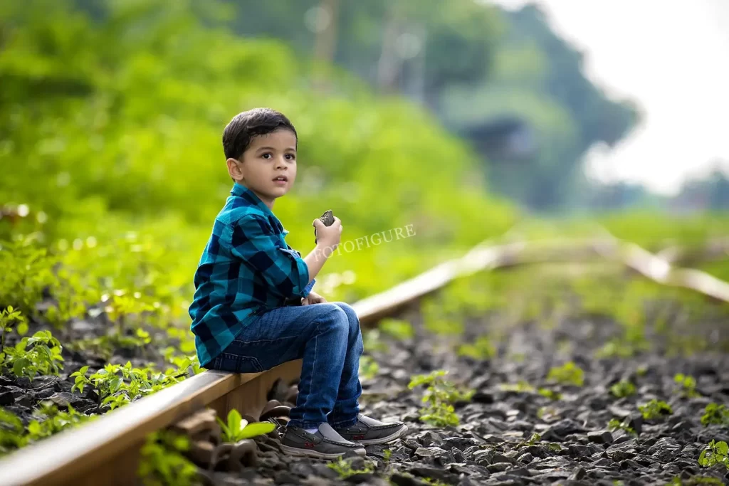Serene Moments: Aarav's Contemplative Pause
