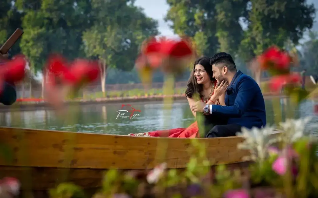 Lake of Love: Krina and Bhaumik's Serene Journey