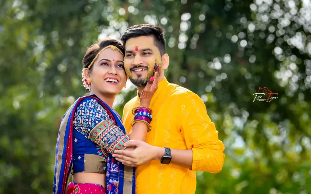 Mansi And Monark Haldi