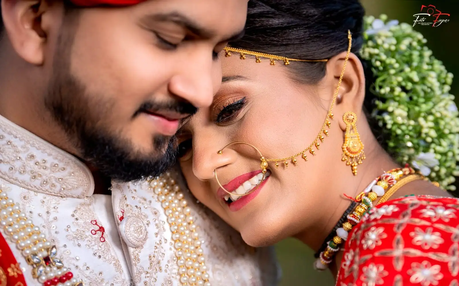 Beautiful Bride and groom