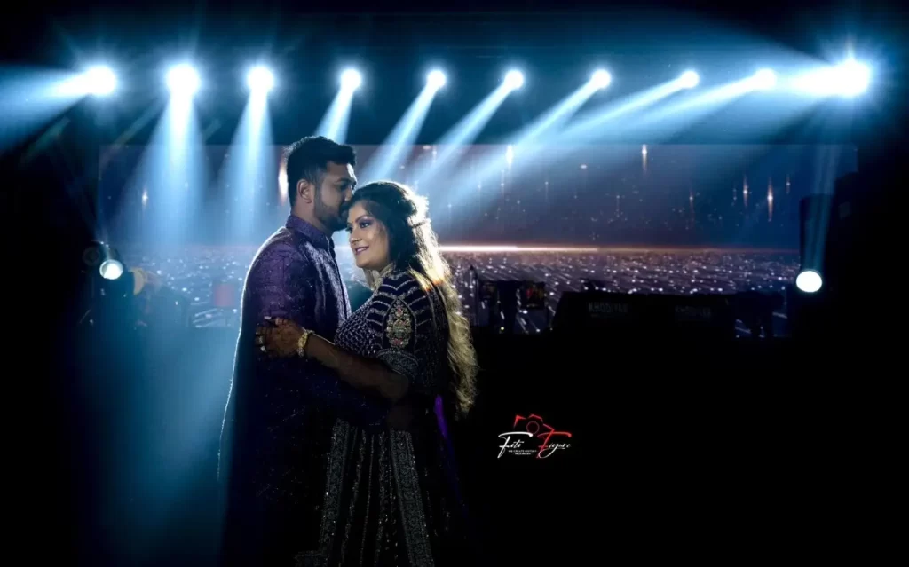 Charmee and Meet sharing their first dance as husband and wife